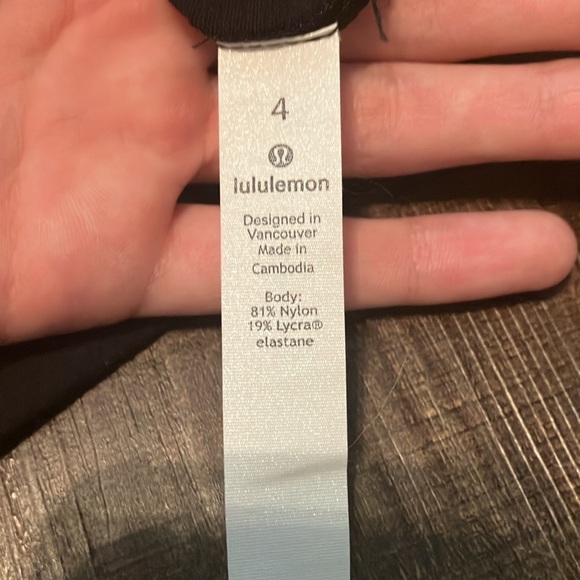 Black Lululemon Capris - Picture 3 of 4